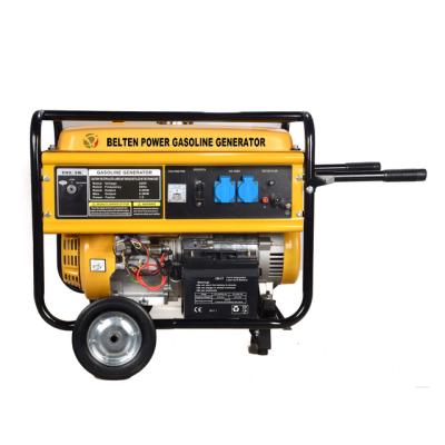 China 5KV Automatic Remote Start Gasoline High Output Generator Low RMP Prices Electric Start BT-6500D for sale