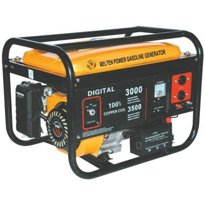 China 2KW Digital High Quality Factory Sale Single Phase ISO9001 Portable Gasoline Generator Set BT2500E Series for sale