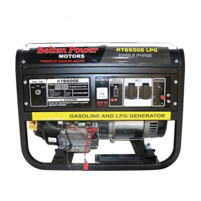 China 6500w LPG Gas Engine Electric Generator BT-8800 for sale