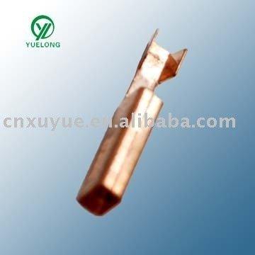 China (XY-B-015) industrial brass contact pin with hot copper pin socket insert pin ROHS certification we can provide free samples for sale