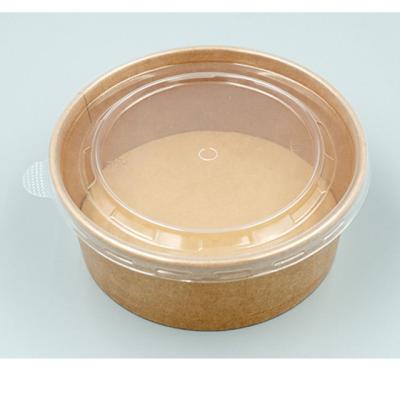 China Disposable Tableware Wrapping Paper Oil-proof Environmental Round Lunch Box for sale