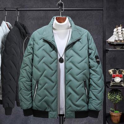 China 2022 new autumn and winter cotton jacket men's down jacket men's breathable lightweight warm jacket stand collar fashion brand men's jacke for sale