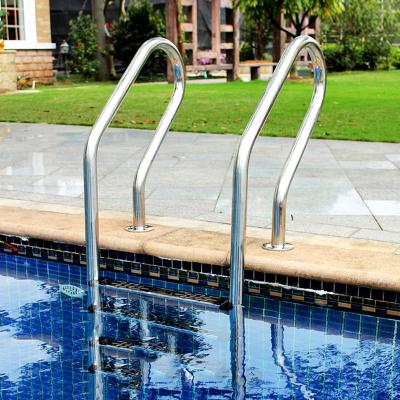 China 304 Stainless Steel Pool Step Ladder With Non-slip Steps Lift Up Duty 2/3/4/5 Steps Ladder Swimming Pool Equipment And Accessories Sf for sale