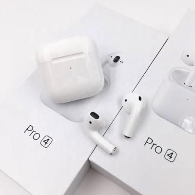 China Pro4 TWS Comfortable Wearing Wireless Earphone Top Selling PRO 4 BT5.0 Siri Earphone TWS Touch Controlled Earphone for sale