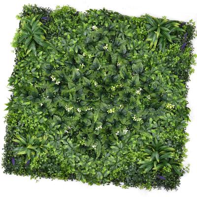 China High Quality Eco-friendly Artificial Hedge Boxwood Panels Vertical Garden Plant Wall For Outdoor Indoor Decoration for sale