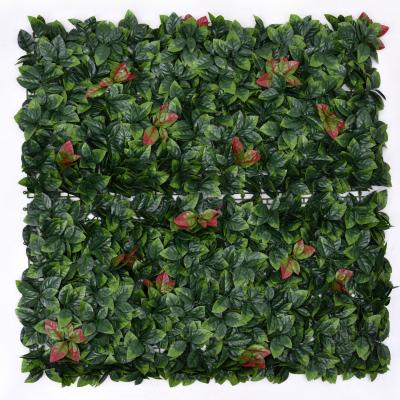 China Eco-friendly Faux Plant Wall Decor Artificial Plant Screen Plastic Hanging Plant Wall for sale