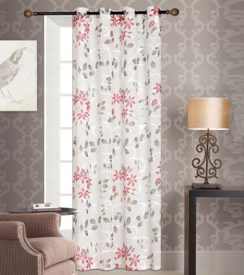 China eyelets with volle d'impression fashion window curtain for sale