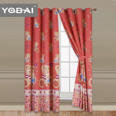 China Fashion Bedroom Customized Latest Designs Printed Curtains for sale