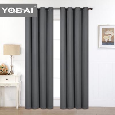 China Blackout Room Darkening Thermal Insulated Blackout Treatments Window Curtain for sale