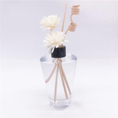 China 90ml Home Aroma Reed Diffuser Glass Bottle Stocked Diffuser for sale