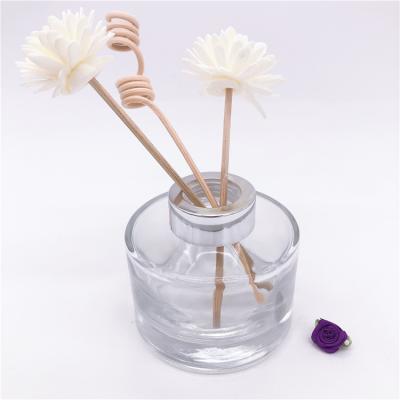 China Blown Glass Reed Diffuser Bottle Stocked Decorative Tubular Diffuser for sale