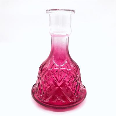 China 2019 hot sale best recyclable hookah glass bottle shisha base, shisha hookah glass bottle vase for sale