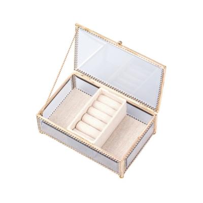 China Handmade High-end Jewelry Packaging Boxes Can Be Customized Customized Ring Luxury Jin Bracelet Jewelry Handmade Chain Logo Packing Necklaces for sale