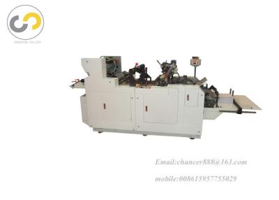 China Automatic high speed western style wallet envelope making machine price for sale