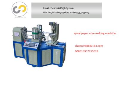 China Paper core making machine, spiral paper tube making machine for toilet tissue,fireworks for sale