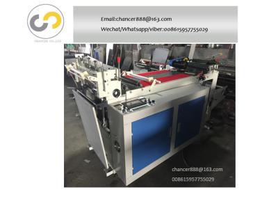 China Aluminum foil roll to sheet cutting machine, computer control crossing cutter for sale