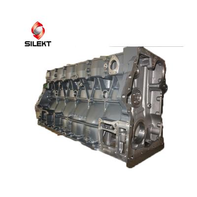 China Shanghai Howo A7 Diesel Cylinder Block Shanghai Howo A7 6114 6121 factory supplier good Weichai Sinotruck Howo dongfeng spare parts for sale