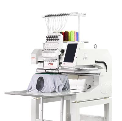 China Garment Shops QM1201 Computer Embroidery Machine Single Head Computerized Embroidery Machine Automatic for sale