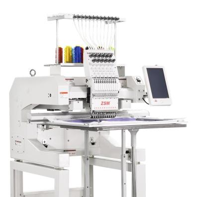 China Garment Shops QM1201 Computer Controlled Embroidery Machines Multifunctional Single Head Embroidery Machine for sale