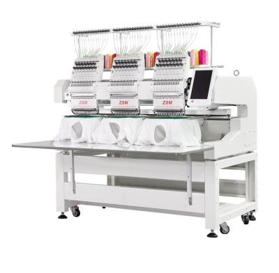 China Garment Shops Automatic Digital 3 Head Commercial Industrial Embroidery Sewing Machine Computer Embroidery Machine for sale