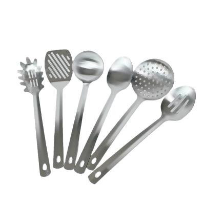 China Sustainable Style Modern Kitchenware Set Stainless Steel Kitchen Tools 6 Pieces Cookware Set for sale