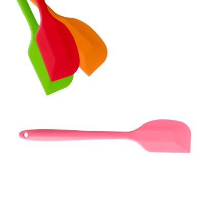 China Mini Size 21cm Silicone Baking Cookware Viable Home Kitchen Silicone Pastry Spatula Tools for sale