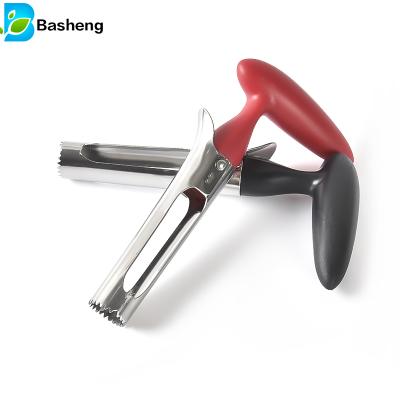 China Sustainable Kitchen Tools Multifunctional Stainless Steel Apple Pear Fruit Hollow Punch Remover Fruit Core for sale