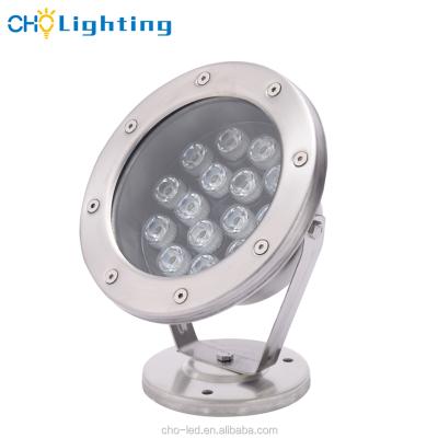 China rgb underwater underwater ip68 led 15w led pool light lighting spot for fountain pools for sale