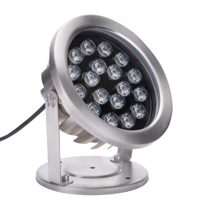 China IP68 Waterproof RGB Theme Park Led Swimming Pool Fish Tank Underwater Light Lamp for sale