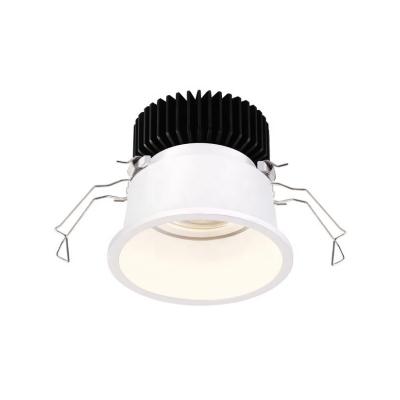 China Anti-glare Embeded 12w LED Ceiling Light Trimless Downlight Home Indoor Recessed Spotlight for sale