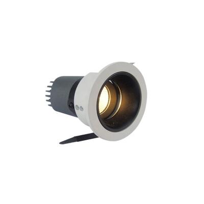 China Anti-glare Embeded COB Wall Washer Ceiling Lamp 3w LED Downlight Anti-glare Spotlight Hotel Lighting for sale