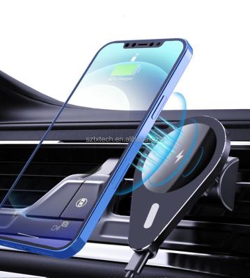 China Phone charging holder in car Best Seller Wireless Charger Holder 15W Wireless Charging Car Mount Fast Qi Wireless Car Charger for sale