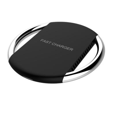 China Wholesale Online Smart Zinc Alloy Fast Wireless Phone Chargers 2022 Electric Appliances Radio 10W Charging Pad For Samsung For iPhone for sale