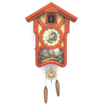 China Wooden Cuckoo Clock Wooden Cuckoo Clock Bird Cuckoo Clock Cuckoo Wall Clock Pendulum Cuckoo Clock Wooden Cuckoo Clock for sale