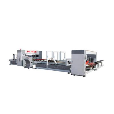 China machinery & Good Quality Folder Gluer Machine Automatic Corrugated Cardboard Folding Hardware Sticking Cardboard Box Making Machine for sale