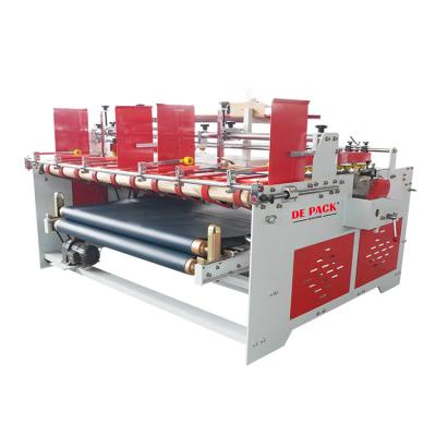 China Goods Built In China Folder Gluer Machine Semi Automatic Folder Gluer For Corrugated Box for sale