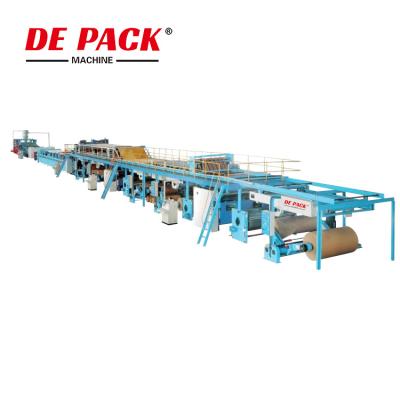 China Food China Manufacturer 2/3/5/7 Layer Corrugated Cardboard Production Line 3ply Corrugated Cardboard Production Line for sale