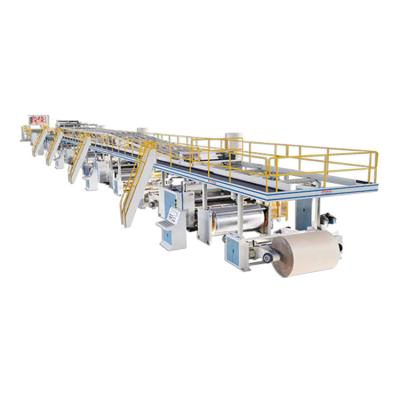 China China Food Manufacturers 3ply Corrugated Cardboard Production Line Corrugated Cardboard Production Line for sale