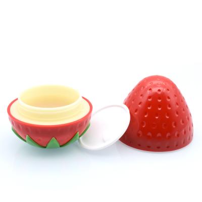 China Free Sample Eco - Friendly Fruit Shape Empty Packing Jar 30g For Kids Skin Care Cream for sale