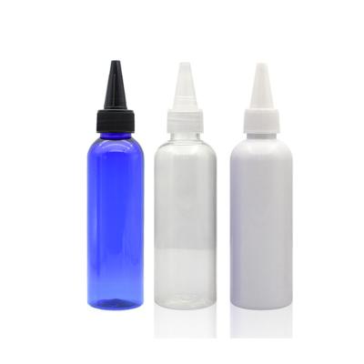 China Eco-friendly low price 5ml 15ml 20ml 30ml 50ml 60ml 80ml 100ml 120ml 4oz pink red green white blue light amber plastic bottle with twist cap for sale