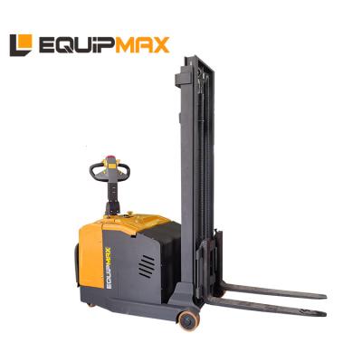 China Hotels 1.0 Ton Electric Walkie Balanced Stacker Forklift for sale