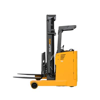 China Garment Shop Equipmax 2 Ton Reach Truck Forklift With USA Curtis Controller And CE Certificate for sale