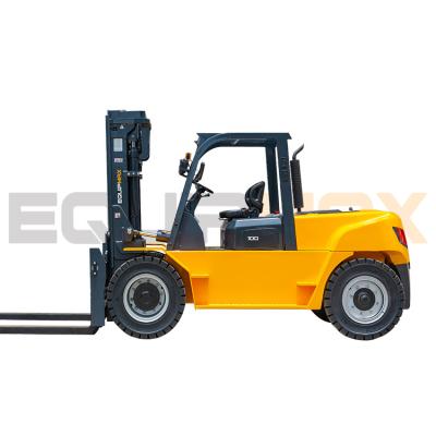 China Hotels Heavy Duty Forklift 10ton Forklift With Diesel Engine Powered 10t Diesel Forklift for sale