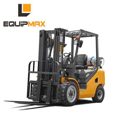 China Hotels 3.0 Ton LPG Powered Forklift With Container Mast for sale