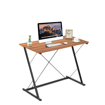 China Factory Price Modern Office Computer Desk Wooden Computer Desk Internal Storage Table Racks Home Furniture for sale