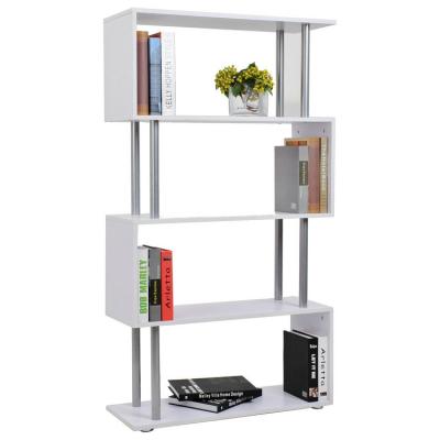 China Modern Factory Price Stable S Shape Shelf Designs Storage Display Shelf for sale