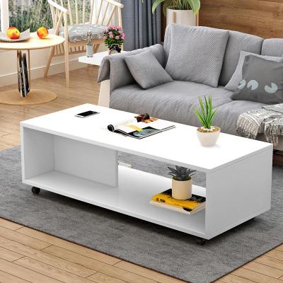 China Hot sale modern coffee table compiled with storage cabinet tea table home ministry furniture for sale