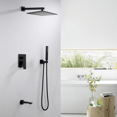 China With 3 Function Shower Head Luxury Modern Shower Column Sliding Bar New Rain Shower Set 6099W for sale