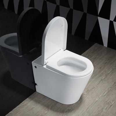 China Double-Flow European Style Impulse Toilet Floor Standing Ceramic Square Toilet WCA-380A for sale