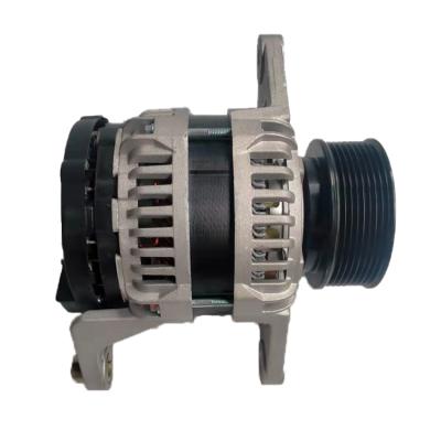 China 24V 80A Flat Wire High Power Excavator Alternator For DAEWOO A9244S CAL 50611 CAL 50611AS CAL 50611ES 25029007B 25029007 BX001 for sale